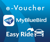 MyBlueBird Taxi eVoucher