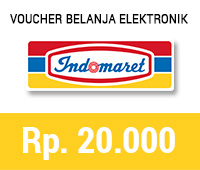 Voucher Belanja Elektronik Indomaret Rp. 20.000 Voucher Belanja Elektronik Indomaret Rp. 20.000
