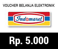 Voucher Belanja Elektronik Indomaret Rp. 5.000 Voucher Belanja Elektronik Indomaret Rp. 5.000