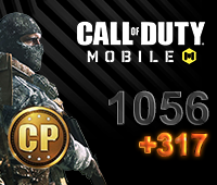 Call of Duty Mobile 1056+317 CP