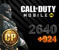 Call of Duty Mobile 2640+924 CP