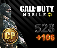 Call of Duty Mobile 528+106 CP