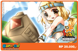 Kartu Game-On 20,000 Kartu Game-On 20,000