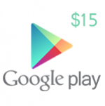 Google Play Gift Card $15 Google Play Gift Card $15