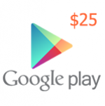 Google Play Gift Card $25 Google Play Gift Card $25