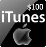 Itunes Gift Card $100