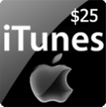 Itunes Gift Card $25