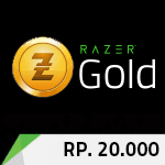 Razer Gold PIN Rp. 20.000 Razer Gold PIN Rp. 20.000