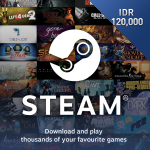 Steam Wallet IDR 120.000 Steam Wallet IDR 120.000