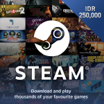 Steam Wallet IDR 250.000 Steam Wallet IDR 250.000
