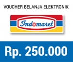 Voucher Belanja Elektronik Indomaret Rp. 250.000 Voucher Belanja Elektronik Indomaret Rp. 250.000