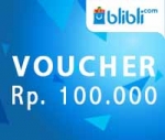 Voucher Blibli 100.000 Voucher Blibli 100.000