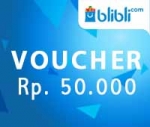 Voucher Blibli 50.000 Voucher Blibli 50.000