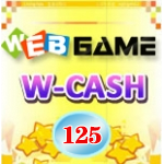 Voucher Webgame 125 W-Cash Voucher Webgame 125 W-Cash