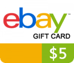 eBay Gift Card $5 eBay Gift Card $5