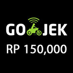 Topup Penumpang GO-JEK Rp. 150.000 Topup Penumpang GO-JEK Rp. 150.000
