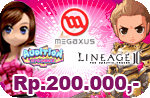 Voucher Megaxus 200.000