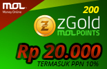 200 Razer Gold PIN 200 Razer Gold PIN