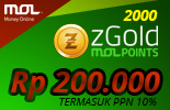 2000 Razer Gold PIN 2000 Razer Gold PIN
